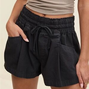 Aerie High Waist Black Shorts